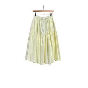 NEW FABIANA PIGNA paru midi skirt in custard